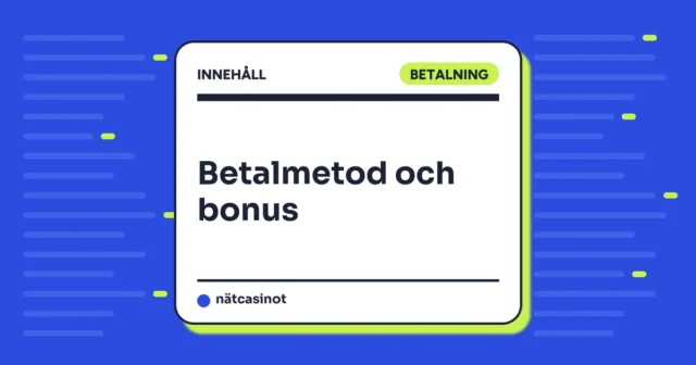Därför kan betalmetoden stänga ute dig från bonusen