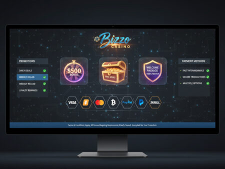 Bizzo Casino Jämför Bonusvillkor och Betalningar