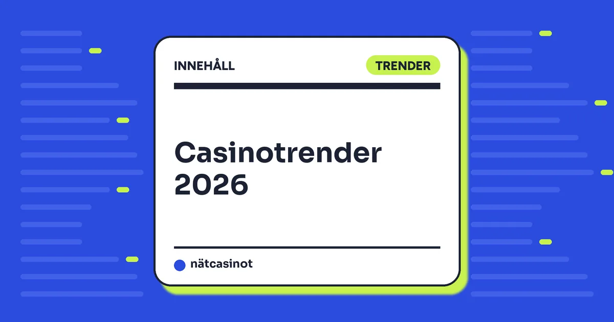 Casinotrender 2026: lokala jackpottar, Shorts och liveströmmar