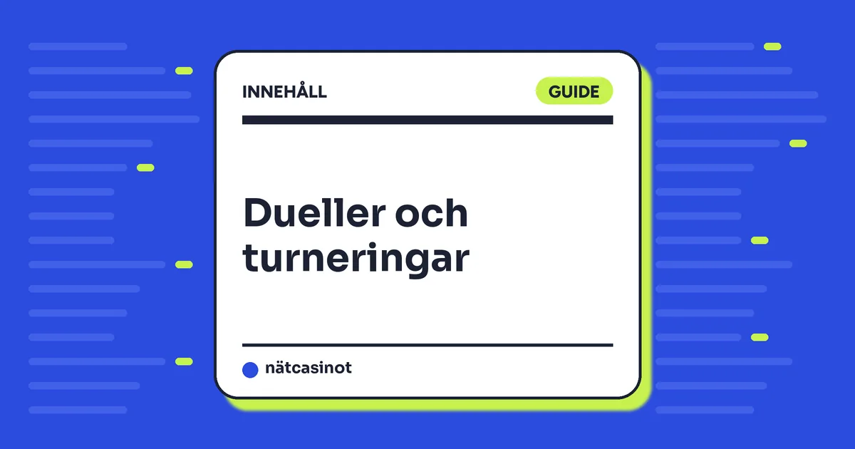 Gamification på casino – dueller och turneringar med svensk licens